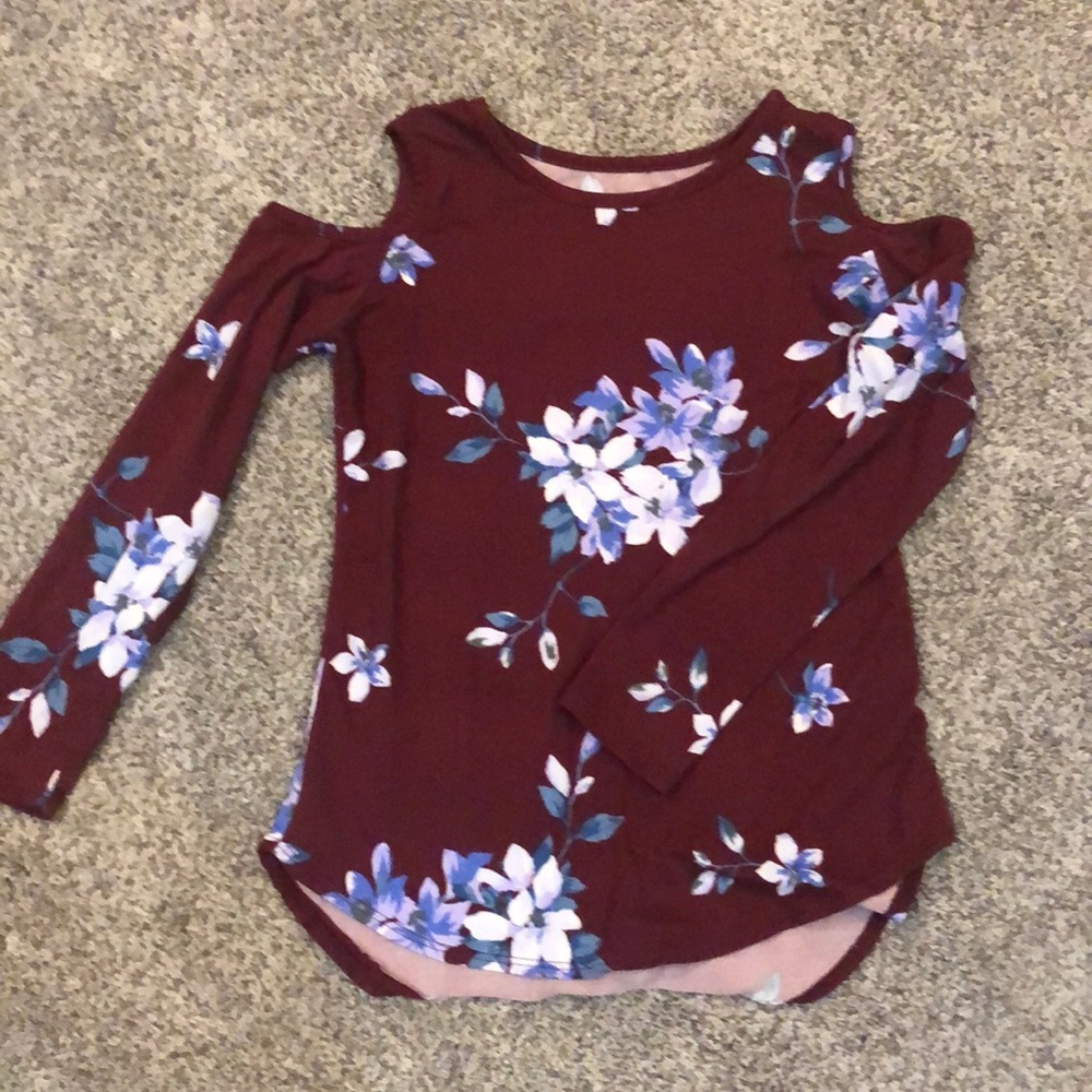 Maroon Blouse